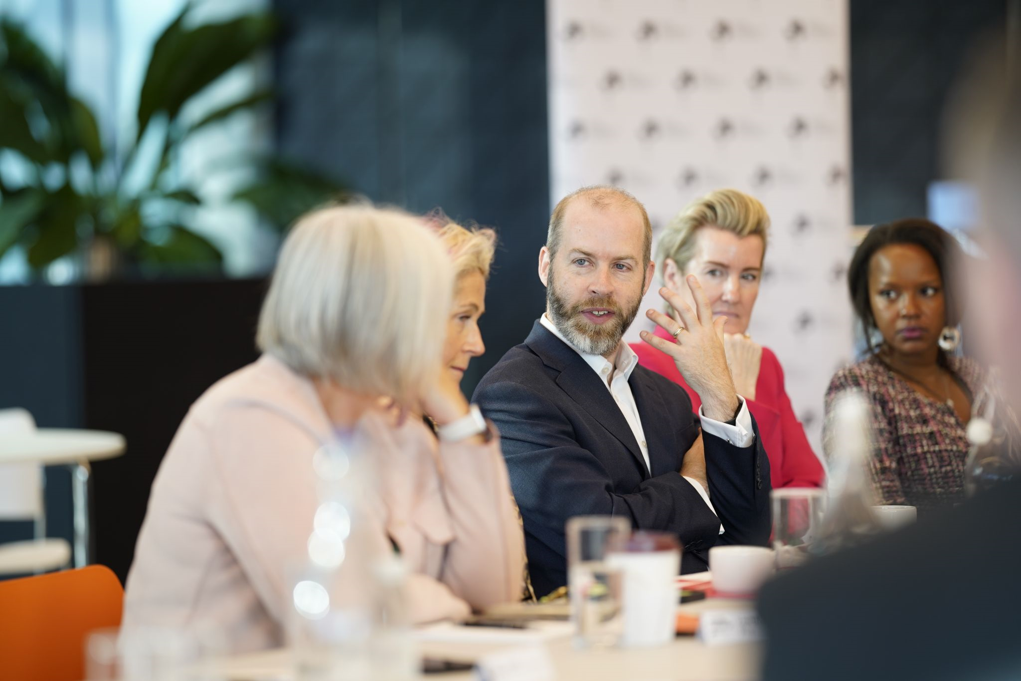 Business & Trade Secretary Jonathan Reynolds met with the BCC's Business Council.